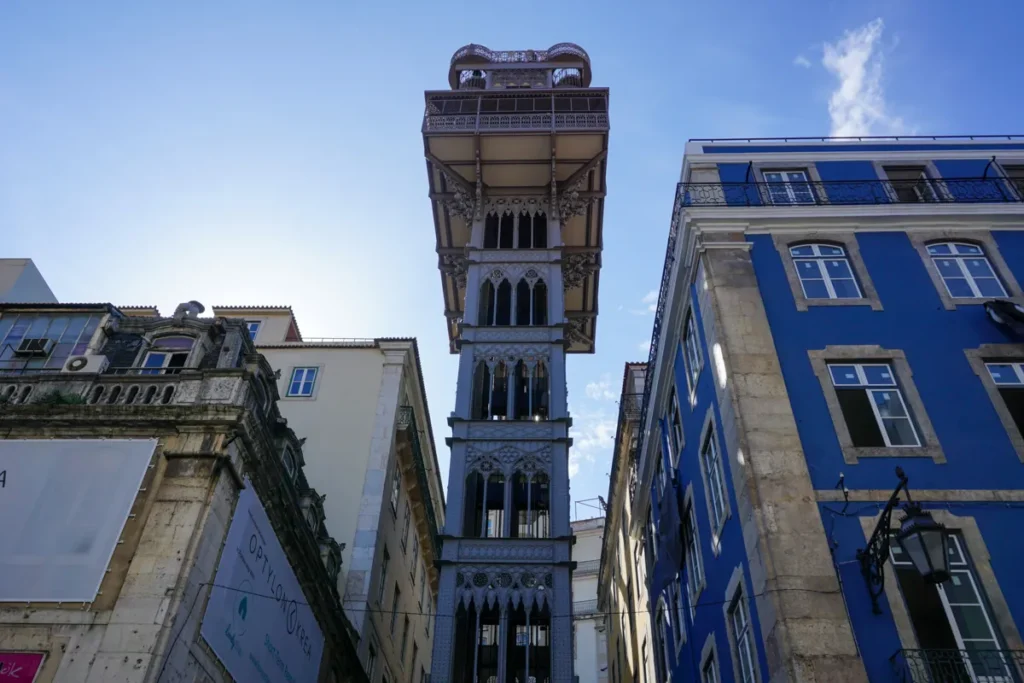 Elevador de Santa Justa in Lissabon