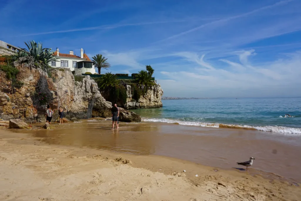 Het strand bij Cascais