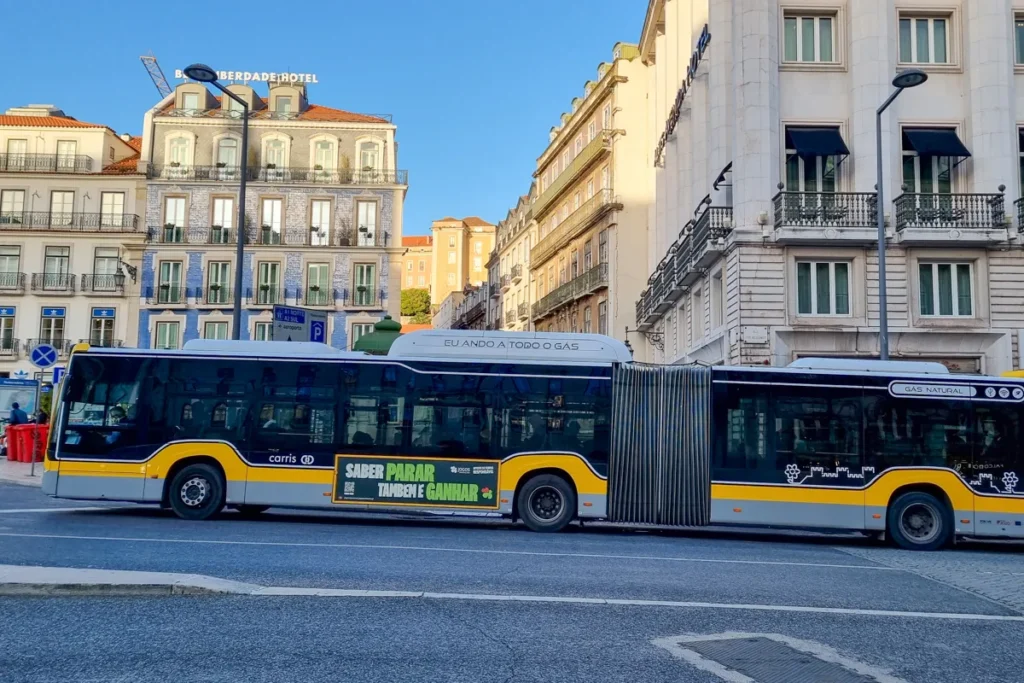 Bus in Lissabon