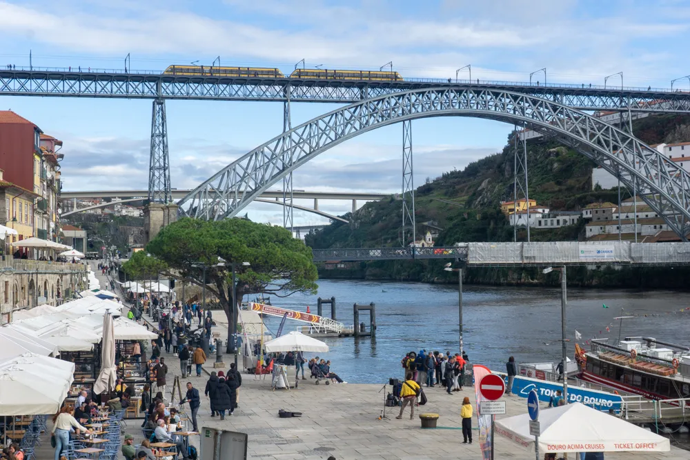 Cais da Ribeira in Porto