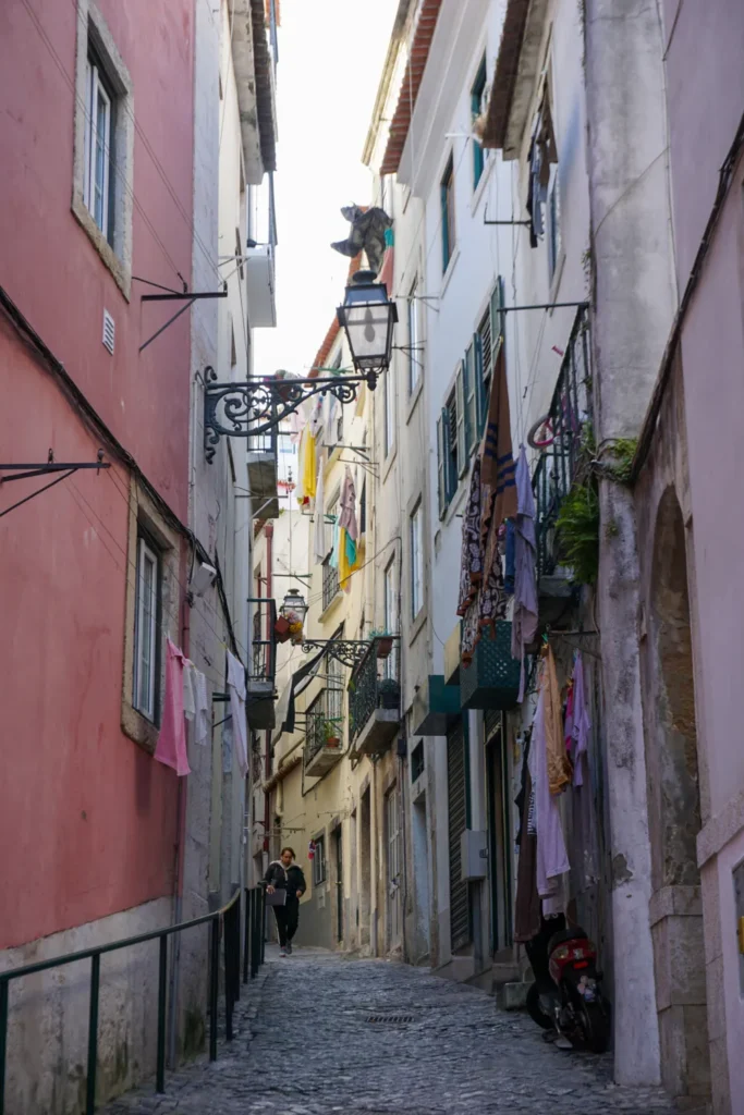 De wijk Alfama in Lissabon