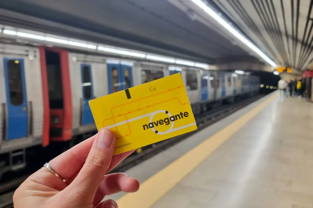 Navegante kaart in Lissabon