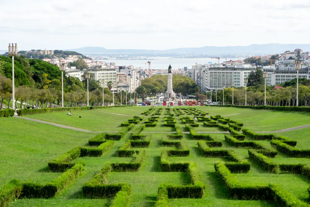Parque Eduardo VII in Lissabon