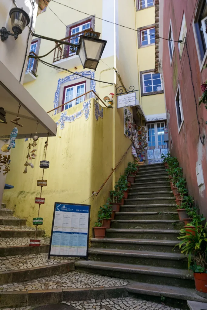 Trap in het historische centrum van Sintra