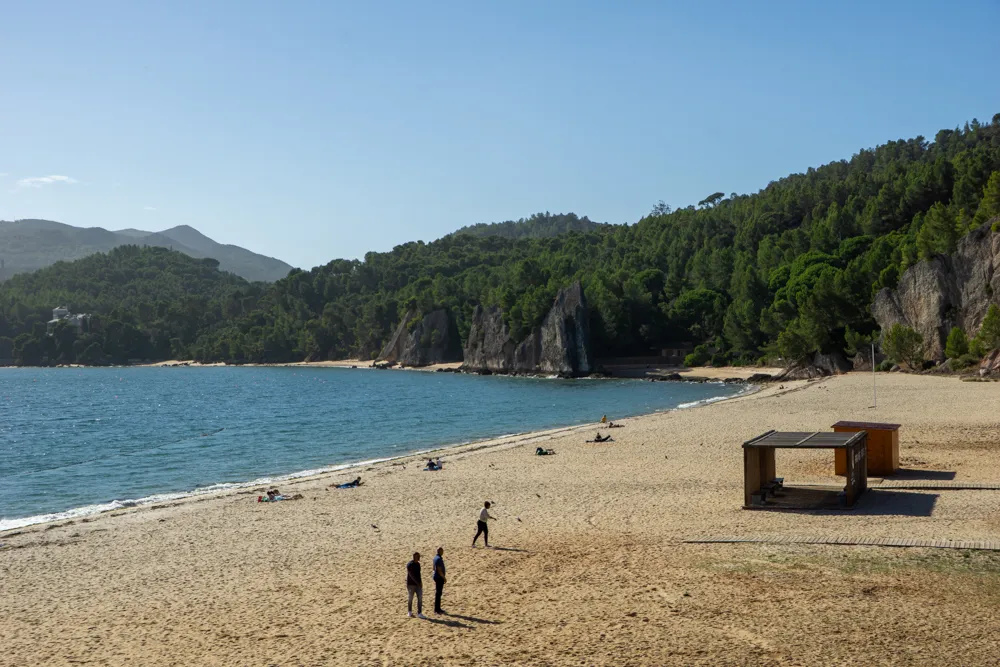 Praia de Albarquel in Setubal