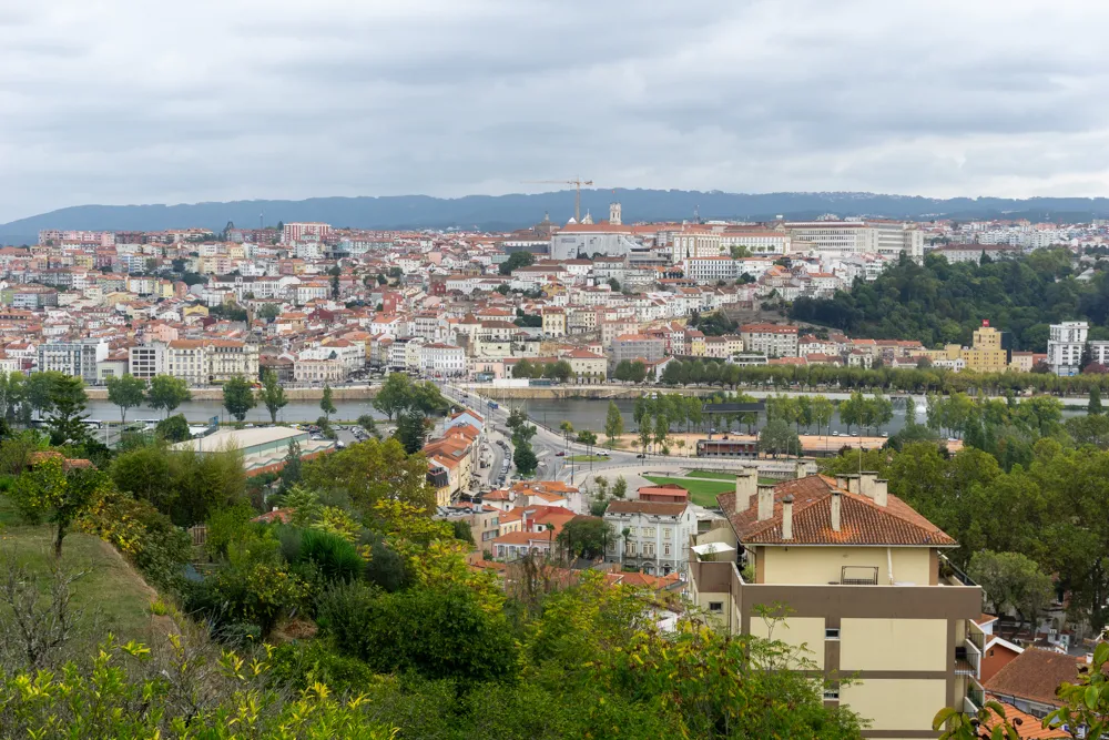 Uitzicht op Coimbra